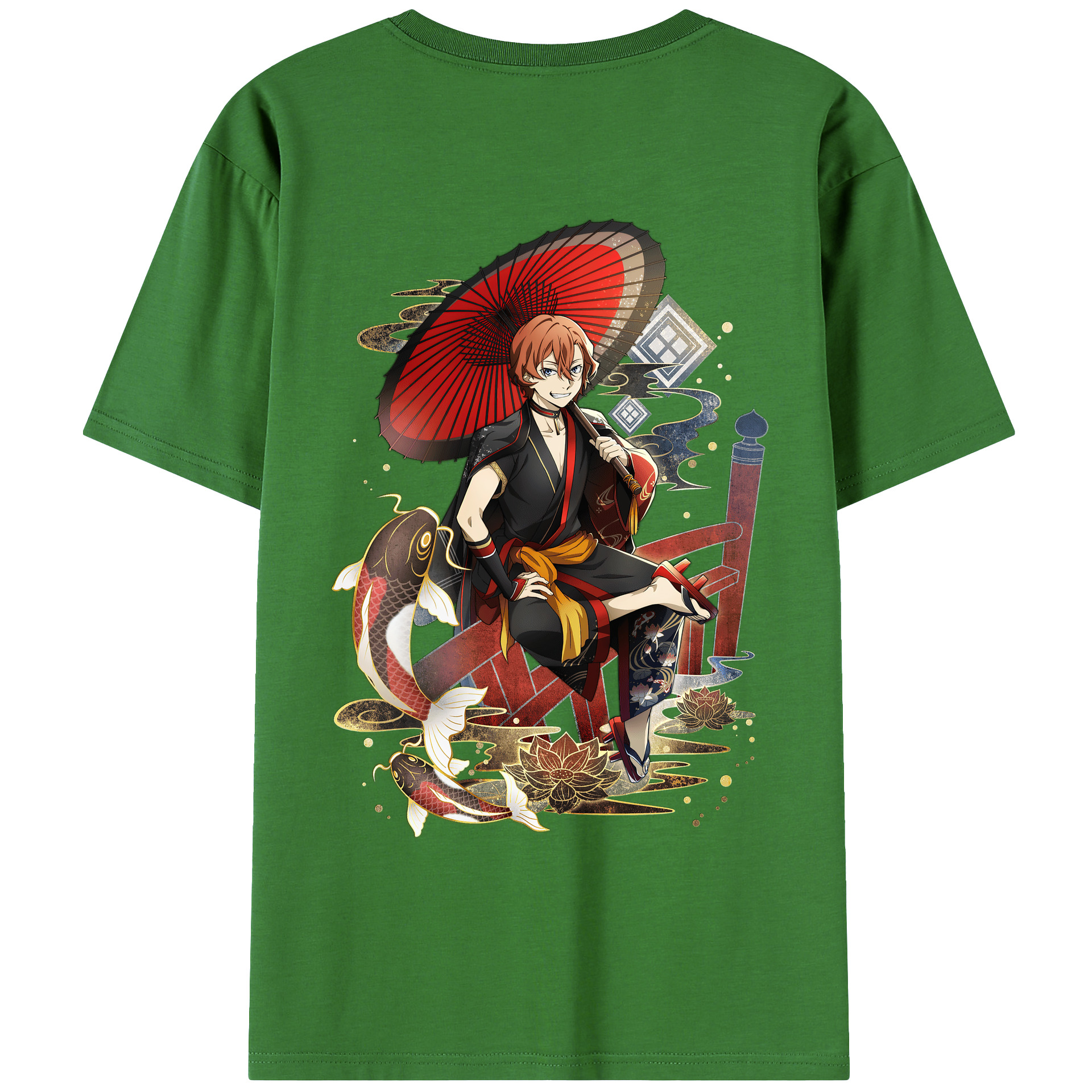 （画像用） 文豪ストレイドッグス Bungo Stray Dogs レディース半袖Tシャツ(バックプリント)